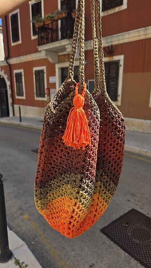 Macrame TAŠKA Autumn Glow 🍂
