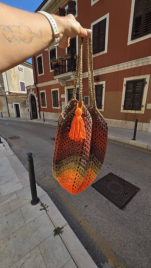 Macrame TAŠKA Autumn Glow 🍂
