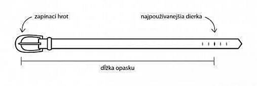 Kožený opasok