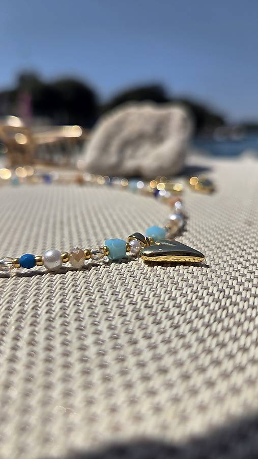 Náhrdelník Beach Heart s naušnicami