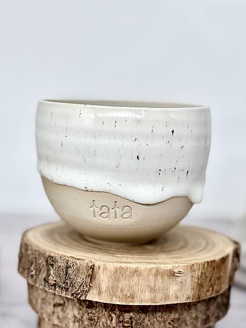 Stracciatella - pohárik cappuccino tata (200ml, bez uška)