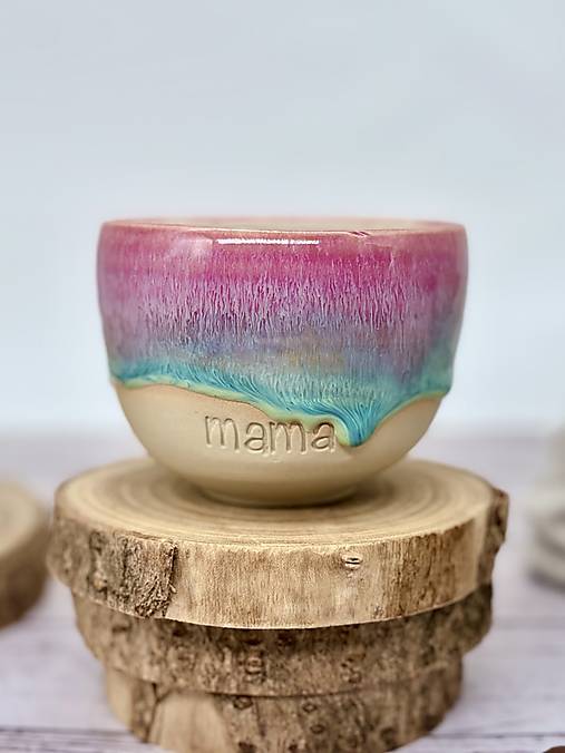 Aurora - pohárik cappuccino mama (200ml, bez uška)