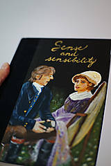 Knihy - Jane Austen - Sense and Sensibility (kniha s maľovanou väzbou) - 18480059_