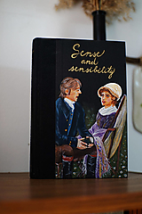 Knihy - Jane Austen - Sense and Sensibility (kniha s maľovanou väzbou) - 18480060_