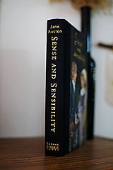 Knihy - Jane Austen - Sense and Sensibility (kniha s maľovanou väzbou) - 18480061_