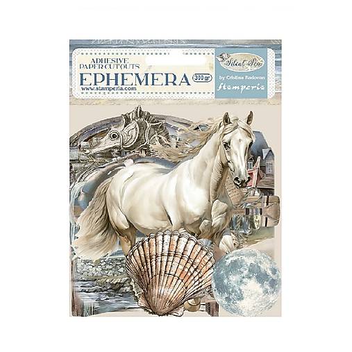 Papier - Ephemera Silent Sea  Stamperia – papierové nálepky - 18486475_