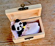 Hračky - Panda cestovateľka - 18486191_