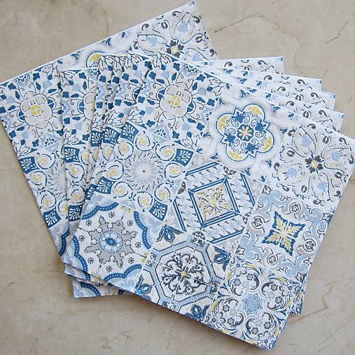 Papier - VS18/ Sada servítok 6 ks - 18486789_