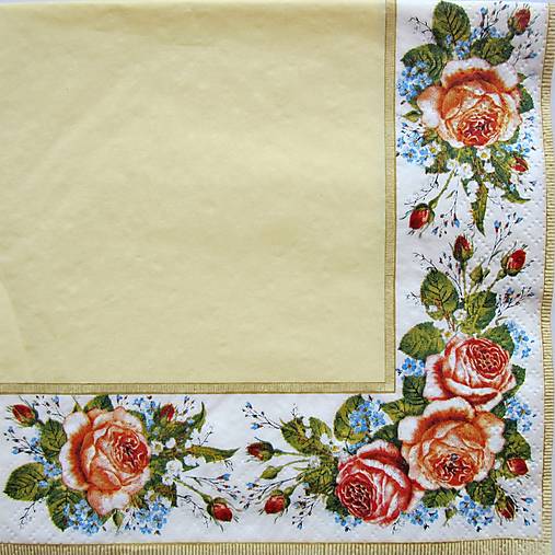 Papier - Servítka 2 ks --- A 431 - 18489057_