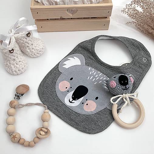 Detské súpravy - Baby box-koala malá- súprava pre novorodenca - 18489062_