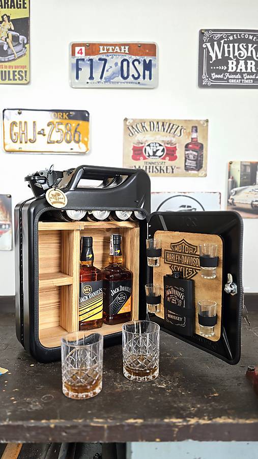 Dekorácie - Kanister Bar Jack Daniel's - 18489281_
