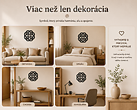 Dekorácie - Keltský uzol na stenu - symbol spojenia, harmónie a trvalých vzťahov - 18488800_
