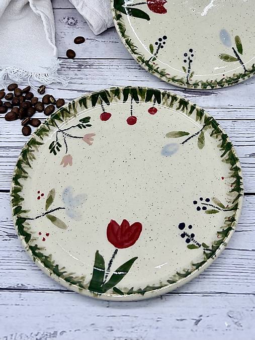 Dotty Love - tanier dezertný (17cm)