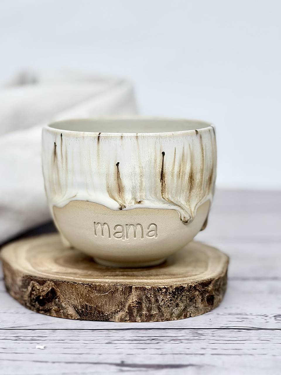 White Dream - pohárik cappuccino mama (200ml, bez uška)