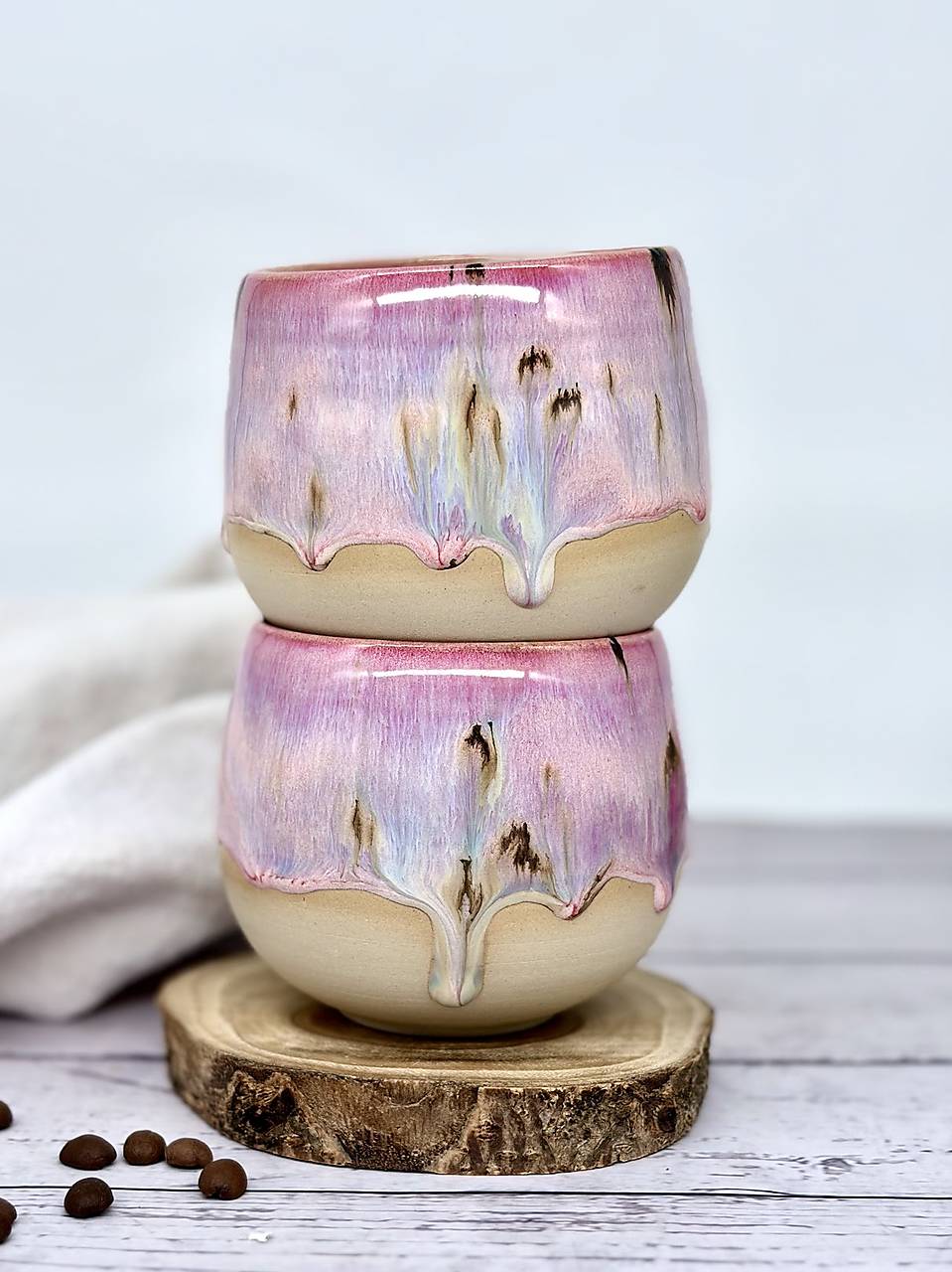 Elafonisi - pohárik latte elegán (330ml, bez uška)