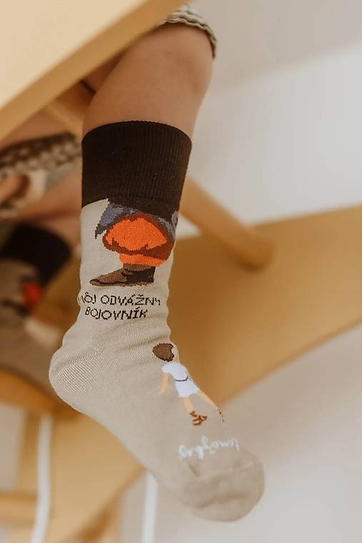 Chválonožky detské Môj odvážny bojovník