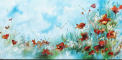 Obrazy - Lúka svetla - 18492833_