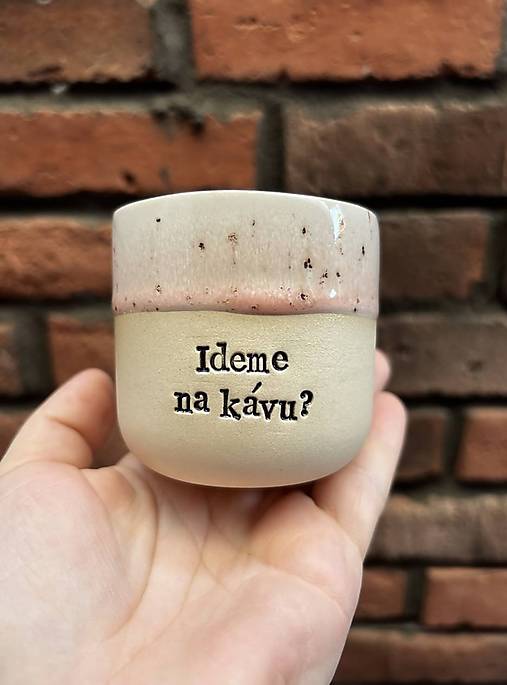 Vlastný text 180ml pohárik