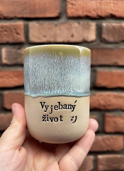 Vlastný text 280ml pohárik