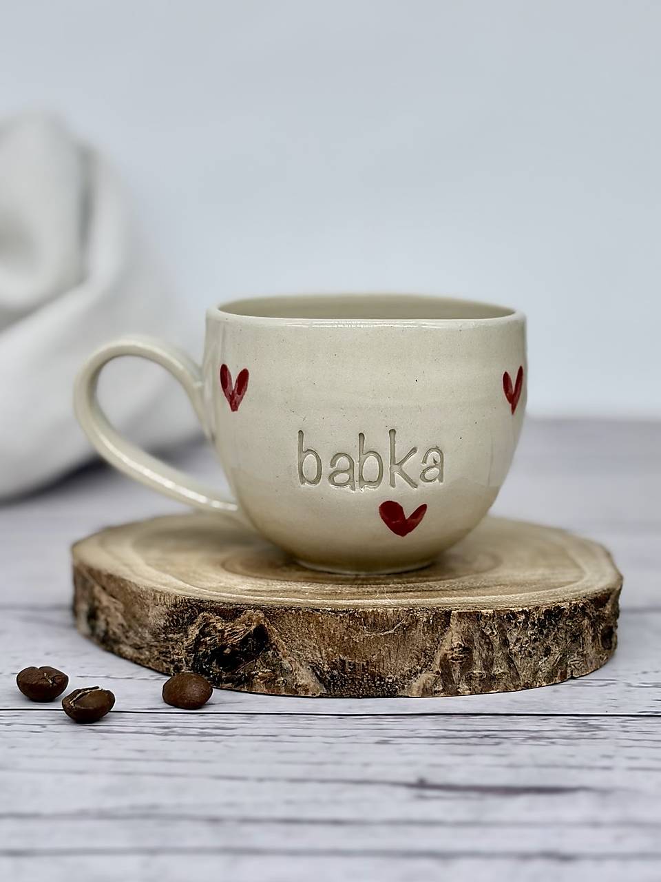 Love - šálka espresso babka (100ml, s uškom)