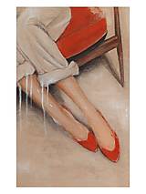 Grafika - Red Shoes grafika (30x40cm) - 18499897_