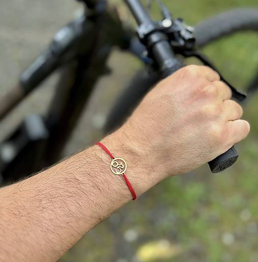 Náramky - Náramok Cyklista - 18500447_