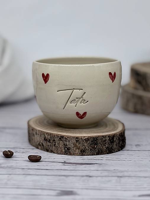 Love - pohárik cappuccino tata limited (200ml, bez uška)