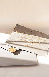 Papiernictvo - Gratulácia k svadba - ručný papier - 18501253_