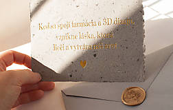 Papiernictvo - Gratulácia k svadba - ručný papier - 18501257_