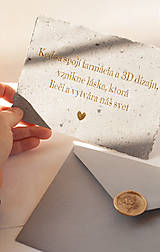 Papiernictvo - Gratulácia k svadba - ručný papier - 18501258_