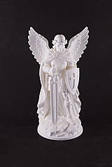 Dekorácie - Archanjel Michael – 3D soška ochranného anjela - 18500683_