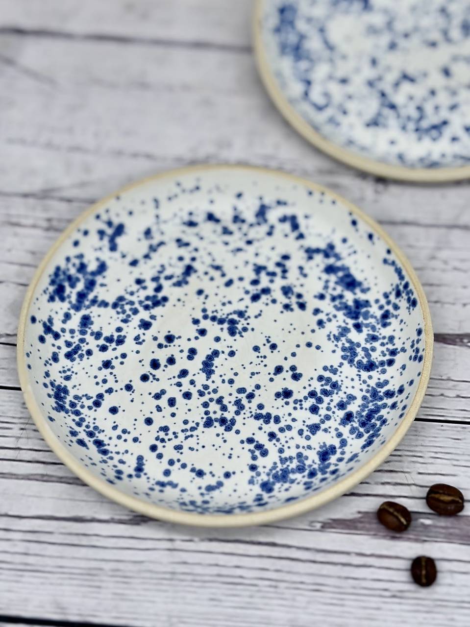 Blue Freckles - podšálka (12-13cm)