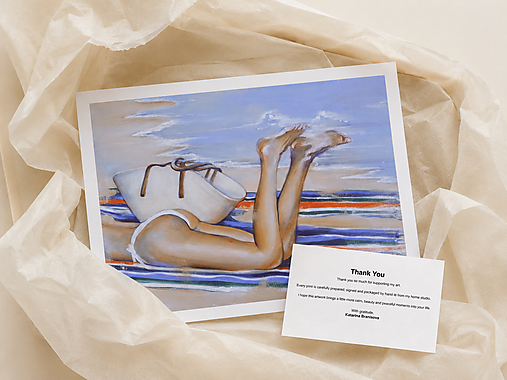 Grafika - Beach lover - grafika - 18502878_