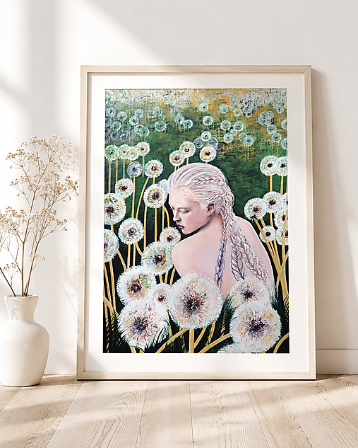 Grafika - Dandelion ecstasy - grafika - SALE - 18503135_