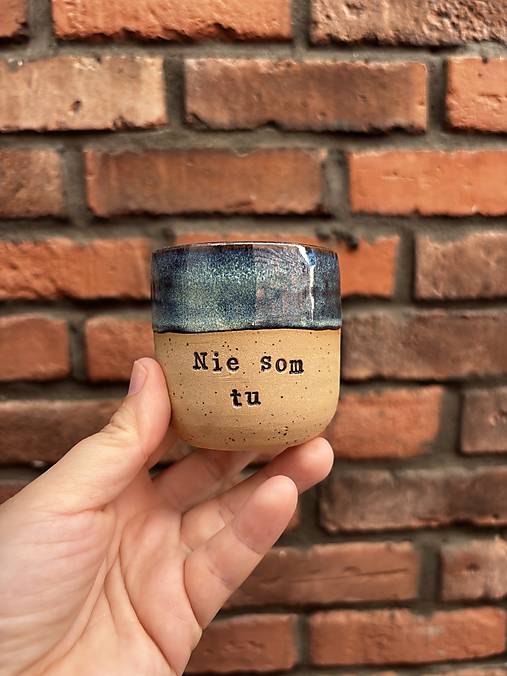 Nie som tu 180ml pohárik