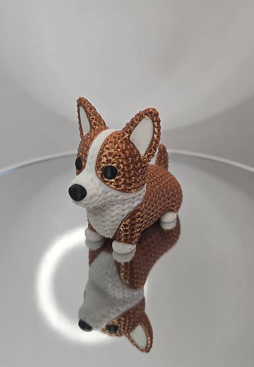 Dekorácie - Corgi psík - 18502740_