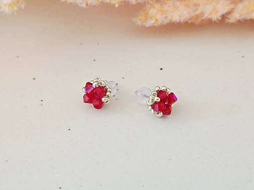 Náušnice Swarovski Crystals napichovacie
