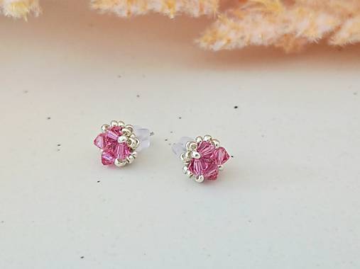 Náušnice Swarovski Crystals napichovacie