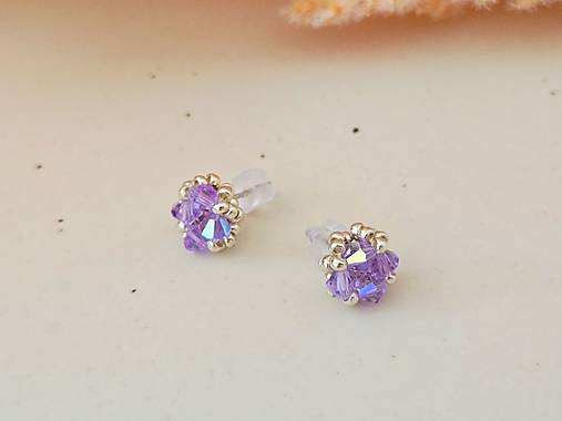 Náušnice Swarovski Crystals napichovacie
