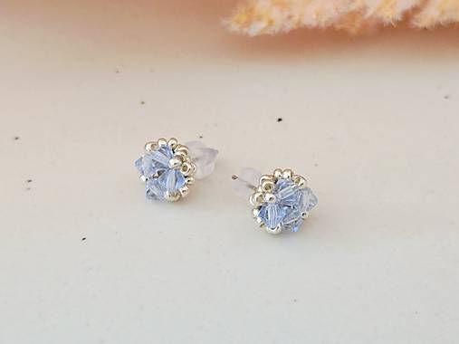 Náušnice Swarovski Crystals napichovacie
