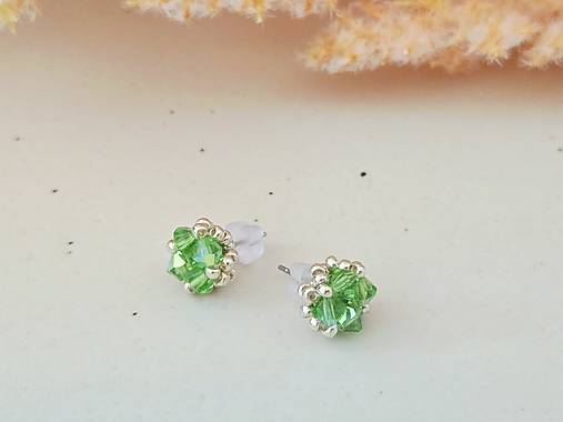 Náušnice Swarovski Crystals napichovacie