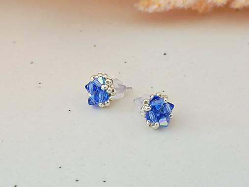 Náušnice Swarovski Crystals napichovacie