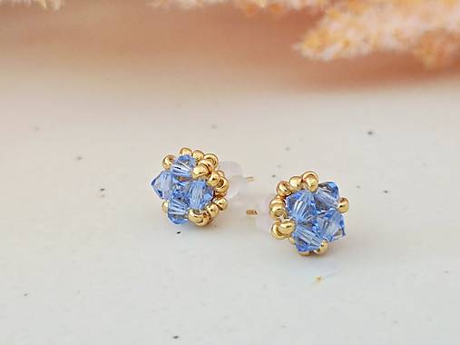 Náušnice Swarovski Crystals napichovacie