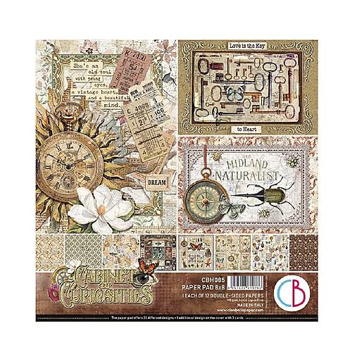 Papier - Scrapbook papier - Cabinet of Curiosities - Ciao Bella - 8x8 - 18506010_
