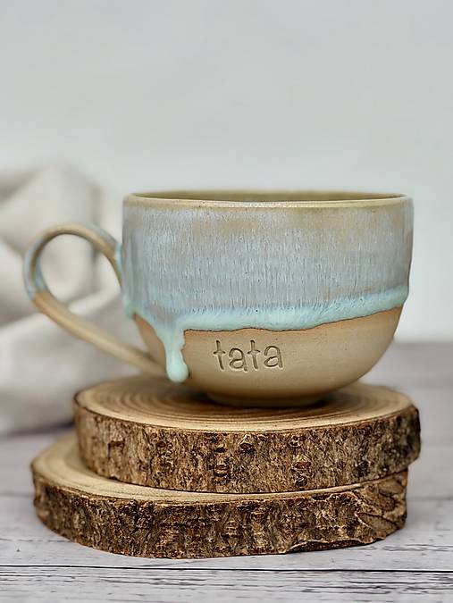Spring Drop - šálka cappuccino tata (180ml, s uškom)