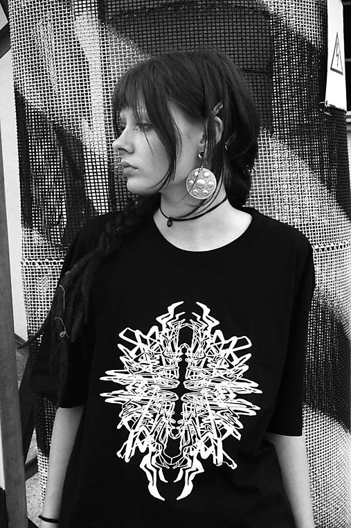 Topy, tričká, tielka - [XXL] Tričko obojstranná potlač Space Explosion - 18510348_