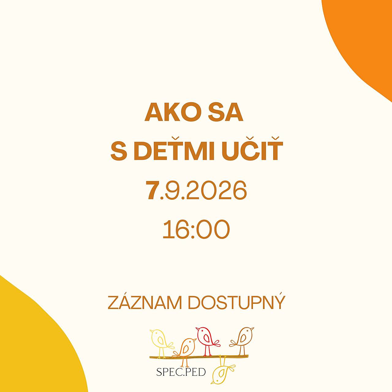 Ako sa s deťmi učiť - webinár