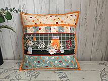 Úžitkový textil - Harvest Blooms   ... vankúš No.2 - 18513893_