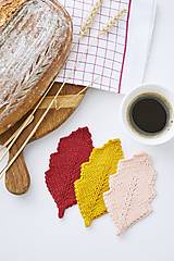Úžitkový textil - Podšálky pod hrnčeky - 18515380_