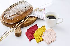 Úžitkový textil - Podšálky pod hrnčeky - 18515382_